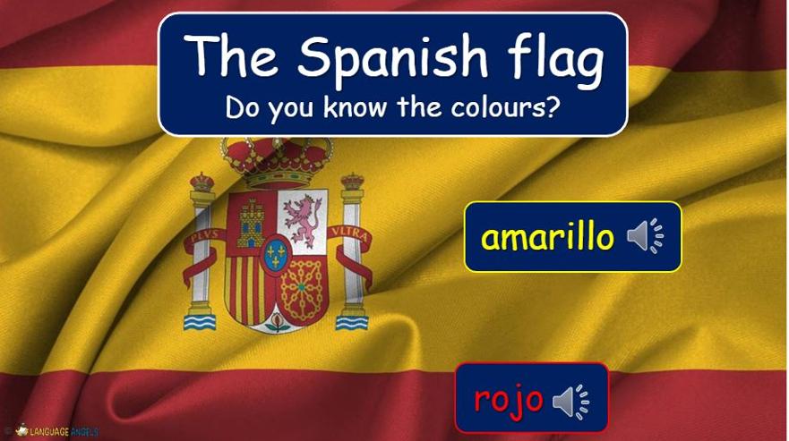 Language Angels Spanish Flag